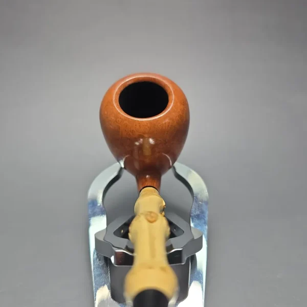 MBSD Briars Modern Masters 1 Smooth Peewit w/ Bamboo Handmade Briar Pipe, New - Image 7