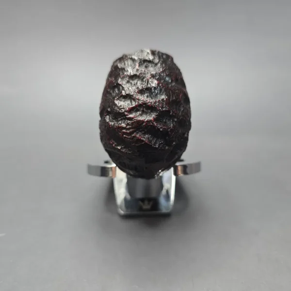 Peterson Cobble 221 Rusticated & Sandblasted Bent Billiard w/ Silver Briar Pipe, New - Image 13