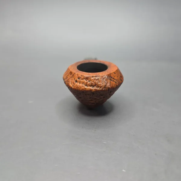 Dunhill 1962 Tanshell O Sandblasted Bulldog Estate Briar Pipe, English Estates - Image 3