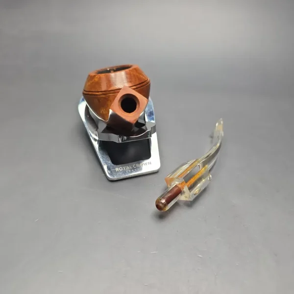 GBD Pre-1980s Virgin Smooth Bulldog w/ Perspex Estate Briar Pipe, English Estates - Image 13