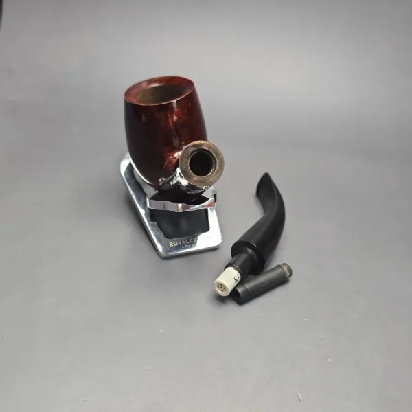 Chacom King-Sized 1202 Smooth Bent Billiard (9mm) (Unsmoked Estate) - Image 13