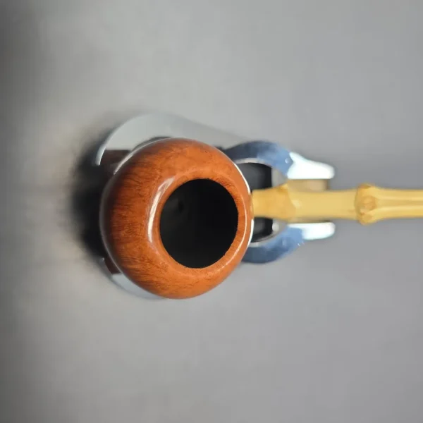 MBSD Briars Modern Masters 1 Smooth Peewit w/ Bamboo Handmade Briar Pipe, New - Image 8