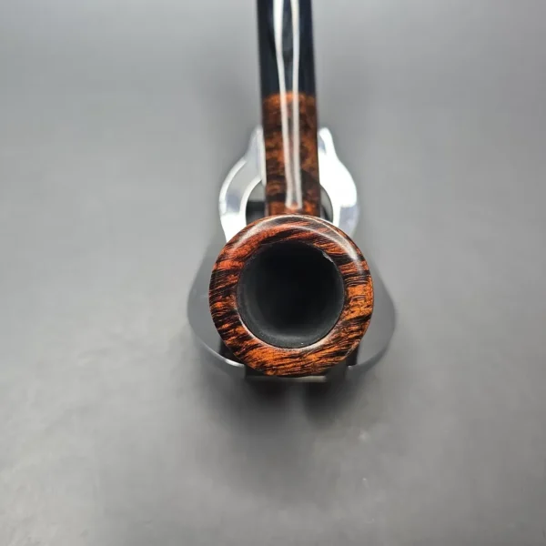 Herriot Pipes Smooth Contrast Billiard Handmade Briar Pipe, New - Image 7
