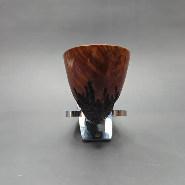 Stanwell (Pre-2010) Rustico 217 Partially Rusticated Dublin Estate Briar Pipe, Danish Estates - Image 3