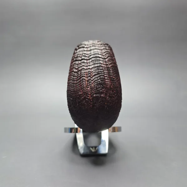 Pipe Tristan Magnum Sandblasted LC w/ Silver Handmade Briar Pipe, New - Image 3