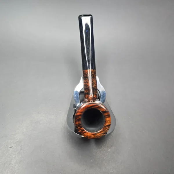 Herriot Pipes Smooth Contrast Billiard Handmade Briar Pipe, New - Image 9