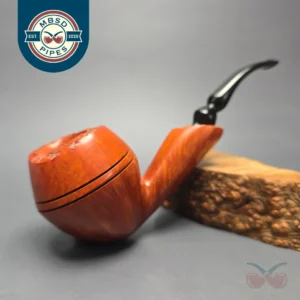 Johs Giant Smooth Freehand Rhodesian Estate Briar Pipe, Unsmoked