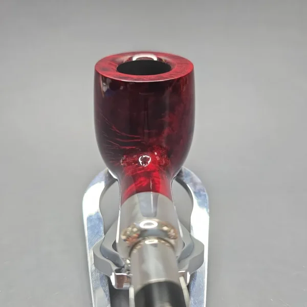 Vauen O'Timer 236 Smooth Silver Spigot Brandy Estate Briar Pipe, Unsmoked, 9mm - Image 6