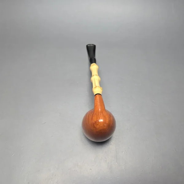 MBSD Briars Modern Masters 1 Smooth Peewit w/ Bamboo Handmade Briar Pipe, New - Image 11