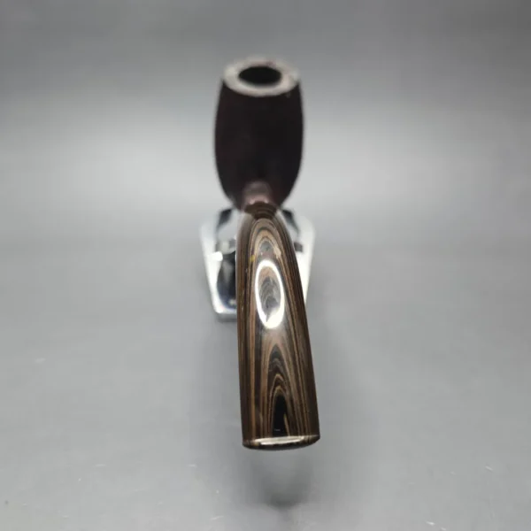 Pipe Tristan Magnum Sandblasted LC w/ Silver Handmade Briar Pipe, New - Image 5
