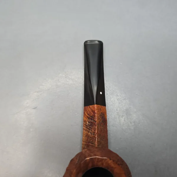 Dunhill 1962 Tanshell O Sandblasted Bulldog Estate Briar Pipe, English Estates - Image 7