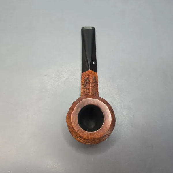 Dunhill 1962 Tanshell O Sandblasted Bulldog Estate Briar Pipe, English Estates - Image 8
