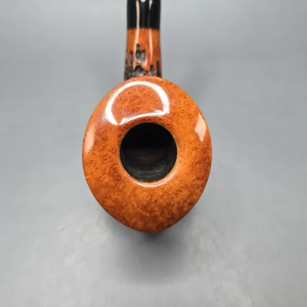 Stanwell (Pre-2010) Rustico 217 Partially Rusticated Dublin Estate Briar Pipe, Danish Estates - Image 7
