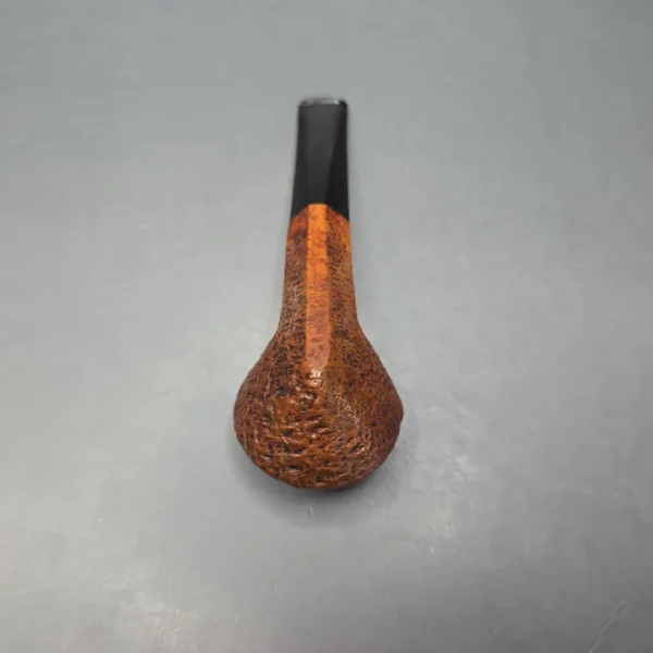 Dunhill 1962 Tanshell O Sandblasted Bulldog Estate Briar Pipe, English Estates - Image 9