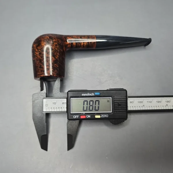 Herriot Pipes Smooth Contrast Billiard Handmade Briar Pipe, New - Image 13