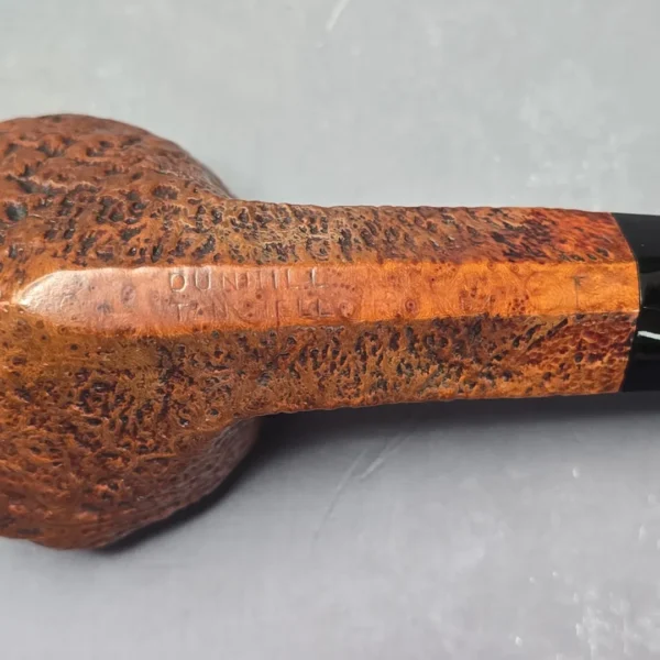 Dunhill 1962 Tanshell O Sandblasted Bulldog Estate Briar Pipe, English Estates - Image 10