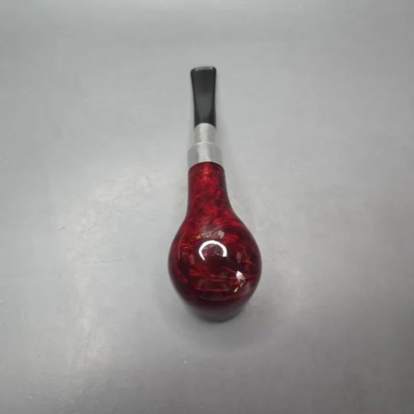 Vauen O'Timer 236 Smooth Silver Spigot Brandy Estate Briar Pipe, Unsmoked, 9mm - Image 10
