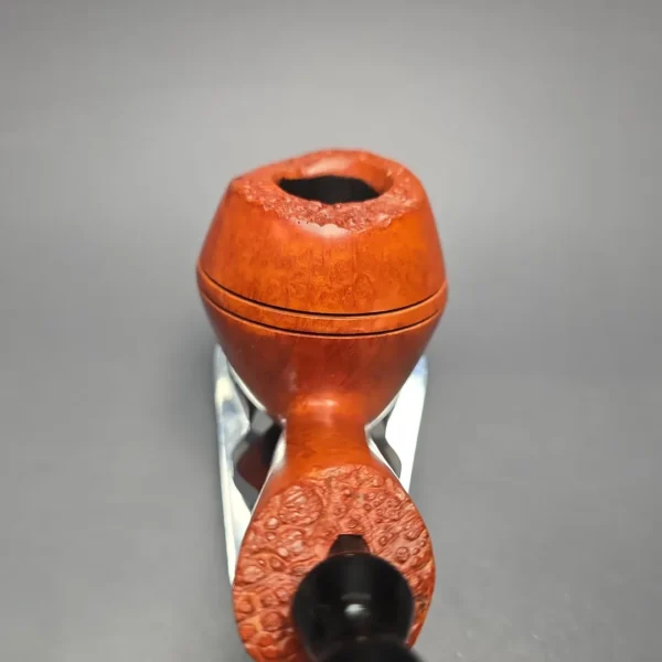 Johs Giant Smooth Freehand Rhodesian Estate Briar Pipe, Unsmoked - Image 6