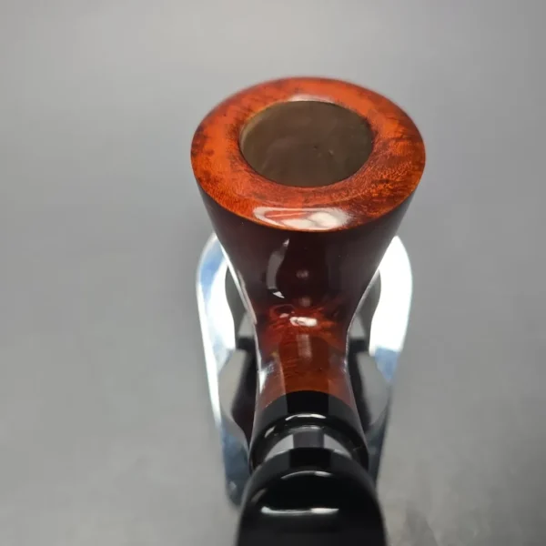 Chacom Robusto 192 Smooth Dublin w/ Nickel Estate Briar Pipe, Unsmoked, 9mm - Image 6