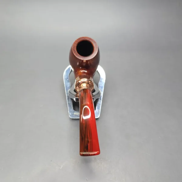 Peterson 2024 Christmas Pipe 221 Smooth Bent Billiard w/ Copper Estate Briar Pipe, Unsmoked - Image 5