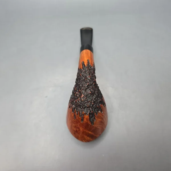 Stanwell (Pre-2010) Rustico 217 Partially Rusticated Dublin Estate Briar Pipe, Danish Estates - Image 10
