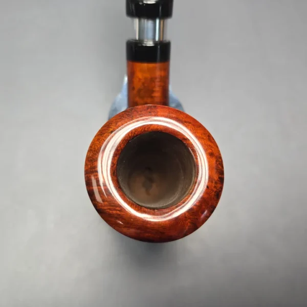 Chacom Robusto 192 Smooth Dublin w/ Nickel Estate Briar Pipe, Unsmoked, 9mm - Image 7