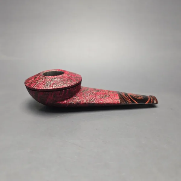 Eclesias Pipes Contrast Sandblasted Eskimo Handmade Briar Pipe, New - Image 3