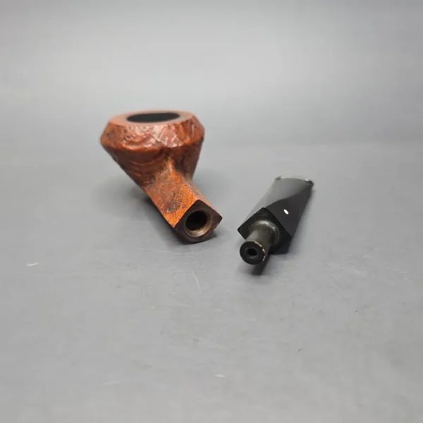 Dunhill 1962 Tanshell O Sandblasted Bulldog Estate Briar Pipe, English Estates - Image 13