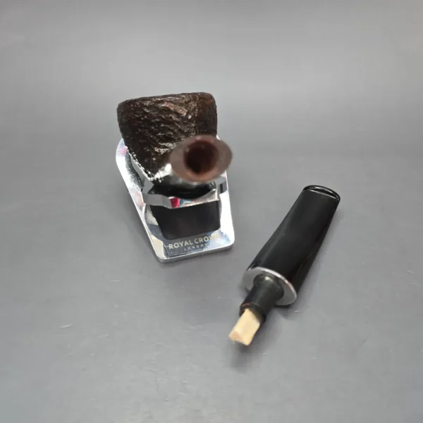 Rossi Sera 8316 Rusticated Pot Briar Pipe, New, 6mm - Image 14