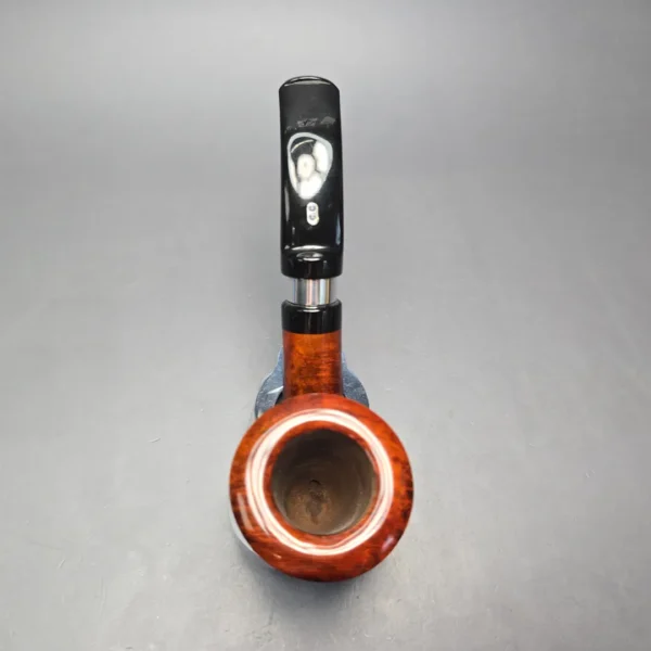 Chacom Robusto 192 Smooth Dublin w/ Nickel Estate Briar Pipe, Unsmoked, 9mm - Image 9