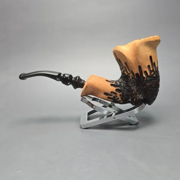 Nording Signature Rustic Freehand Estate Briar Pipe, Unsmoked - Image 3
