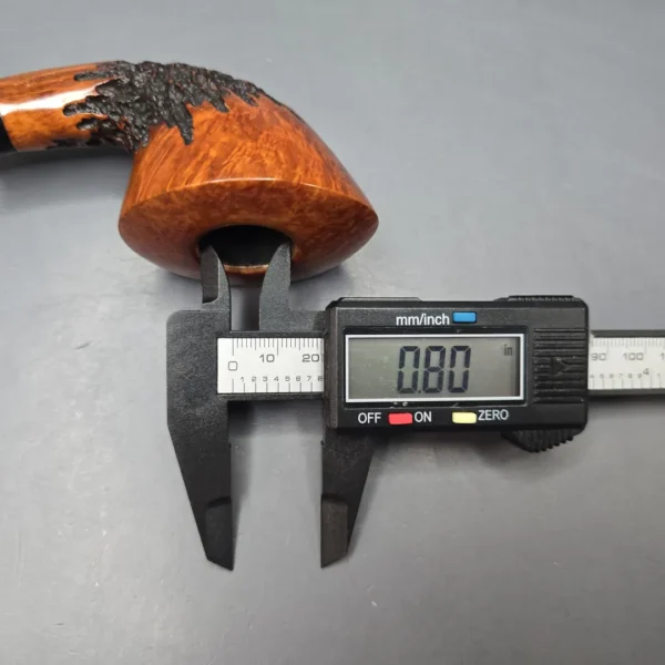 Stanwell (Pre-2010) Rustico 217 Partially Rusticated Dublin Estate Briar Pipe, Danish Estates - Image 13