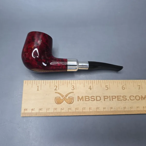 Vauen O'Timer 236 Smooth Silver Spigot Brandy Estate Briar Pipe, Unsmoked, 9mm - Image 14