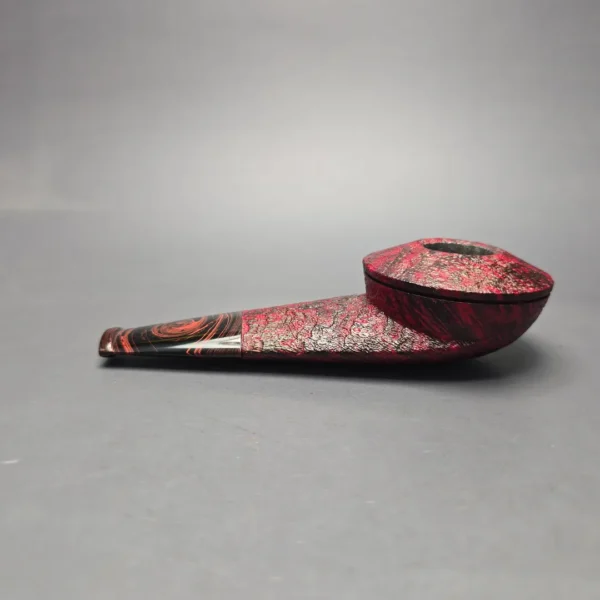 Eclesias Pipes Contrast Sandblasted Eskimo Handmade Briar Pipe, New - Image 5