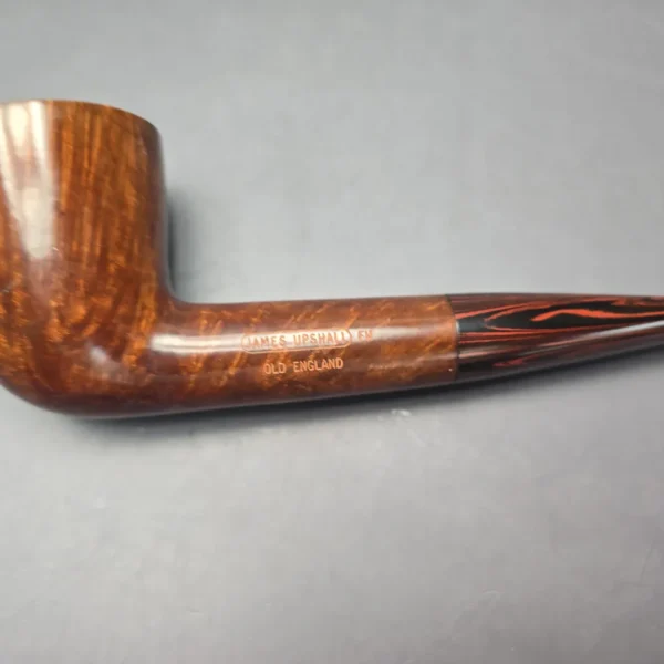 James Upshall Empire Old England Magnum Smooth Dublin w/ Cumberland Estate Briar Pipe, Unsmoked - Image 11