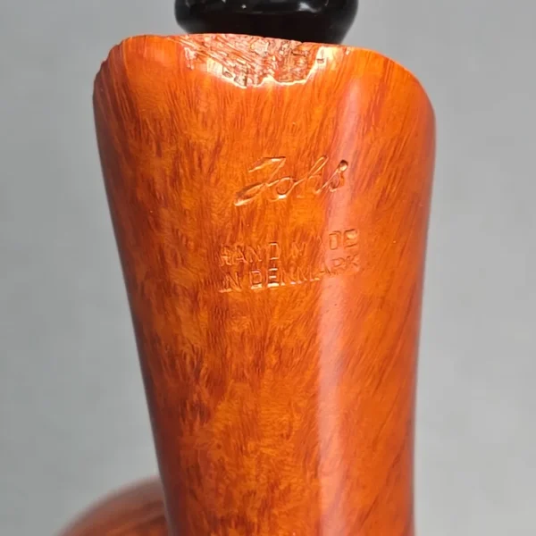 Johs Giant Smooth Freehand Rhodesian Estate Briar Pipe, Unsmoked - Image 11