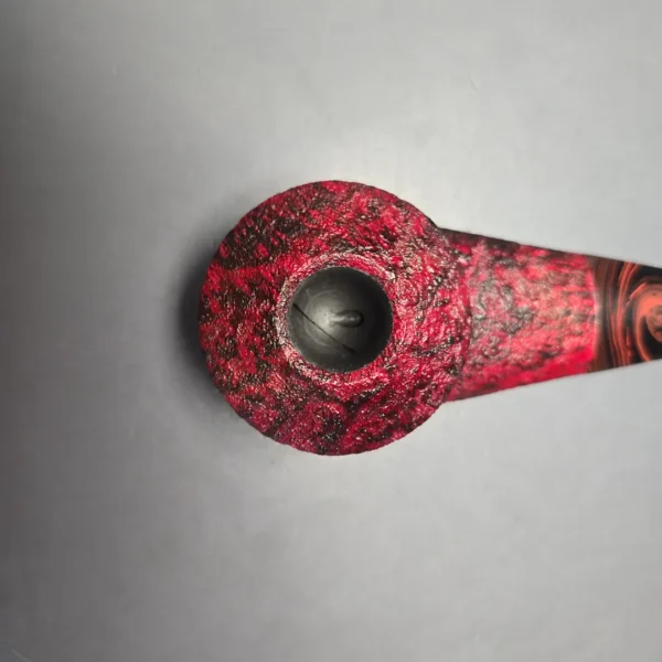 Eclesias Pipes Contrast Sandblasted Eskimo Handmade Briar Pipe, New - Image 7