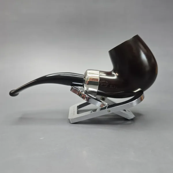 Peterson Army Filter XL90 Smooth Bent Billiard w/ Nickel Briar Pipe, New, 9mm - Image 4