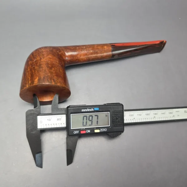 James Upshall Empire Old England Magnum Smooth Dublin w/ Cumberland Estate Briar Pipe, Unsmoked - Image 13