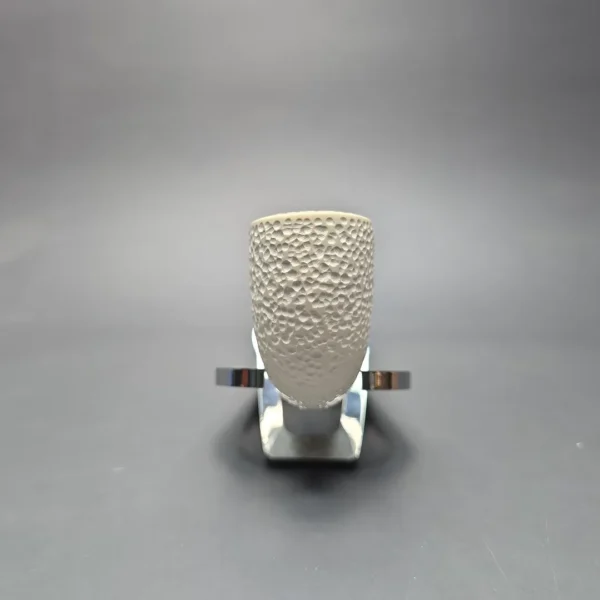 MBSD Meerschaum Deluxe Rusticated Pickaxe Block Meerschaum Pipe, Briar-Mortise, New - Image 5
