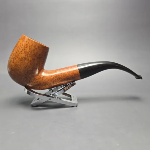 Peterson Pre-Republic (c.1947-9) 2 Magnum Smooth Bent Billiard Estate Briar Pipe, Irish Estates - Image 4