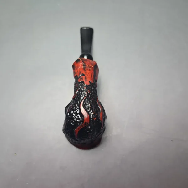 Nording Moss Partially Rusticated Freehand Estate Briar Pipe, Unsmoked - Image 9