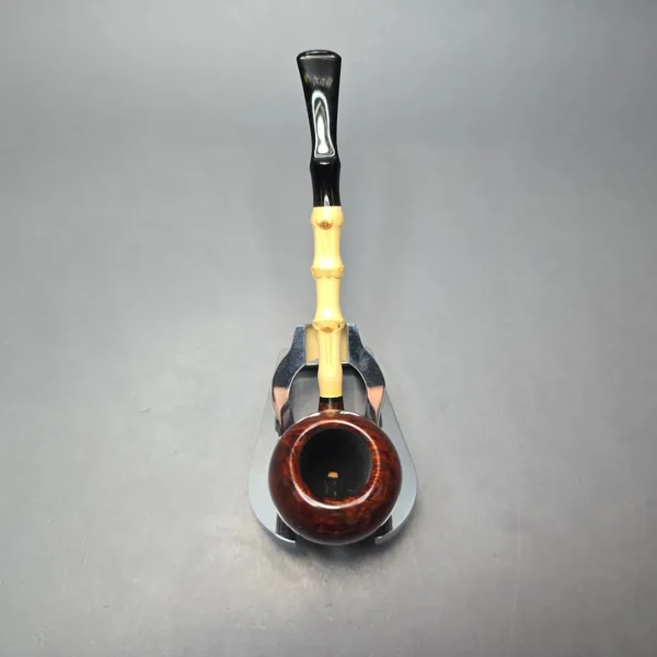 MBSD Briars Modern Masters 1 Smooth Peewit w/ Bamboo Handmade Briar Pipe, New - Image 9