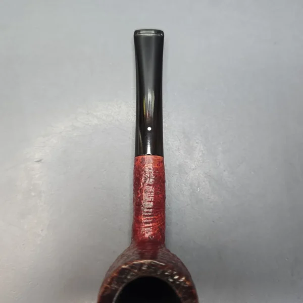 Dunhill 1972 (First Year) Red Bark LBS Sandblasted Billiard Estate Briar Pipe, English Estates - Image 7