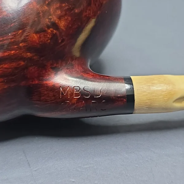 MBSD Briars Modern Masters 1 Smooth Peewit w/ Bamboo Handmade Briar Pipe, New - Image 10