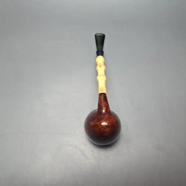 MBSD Briars Modern Masters 1 Smooth Peewit w/ Bamboo Handmade Briar Pipe, New - Image 10