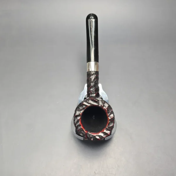 Peterson 2025 St Patrick's Day 2025 605 Rusticated Pot with Silver (Unsmoked Estate) - Image 9