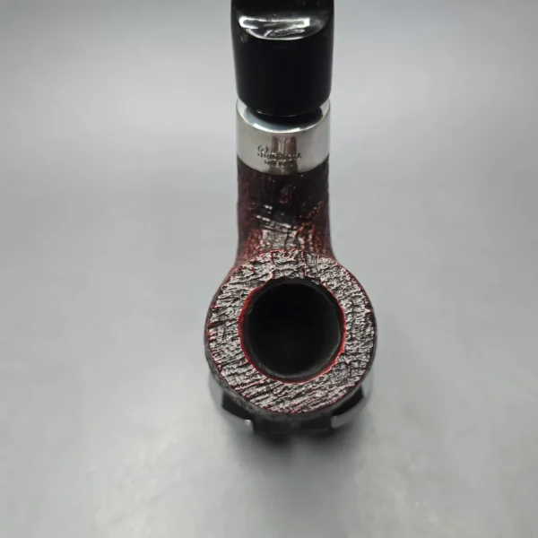 Peterson House Pipe Sandblasted Oom Paul with Silver (New) - Image 7