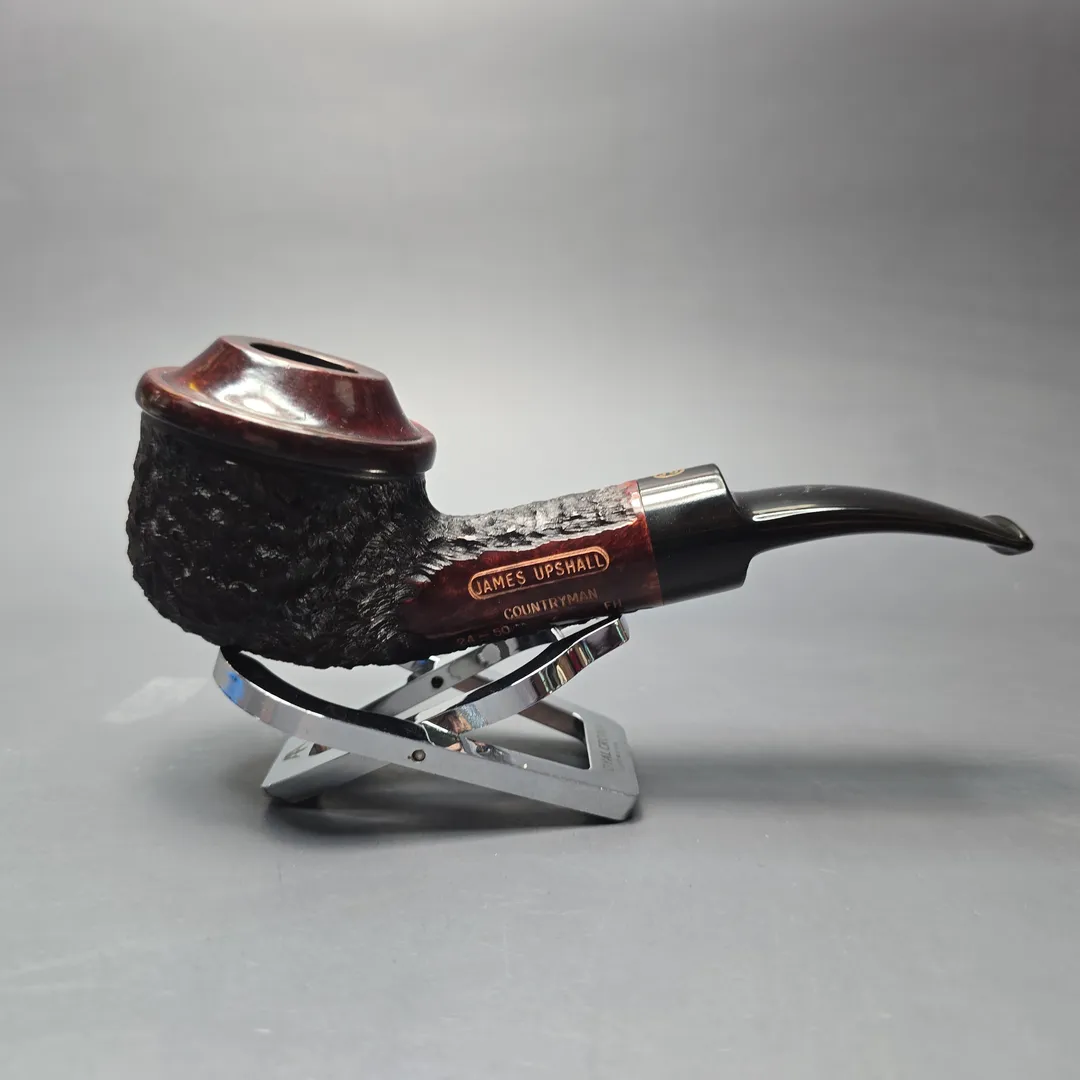 James Upshall Limited Edition Countryman Rhodesian Estate Briar Pipe, Unsmoked - Image 2