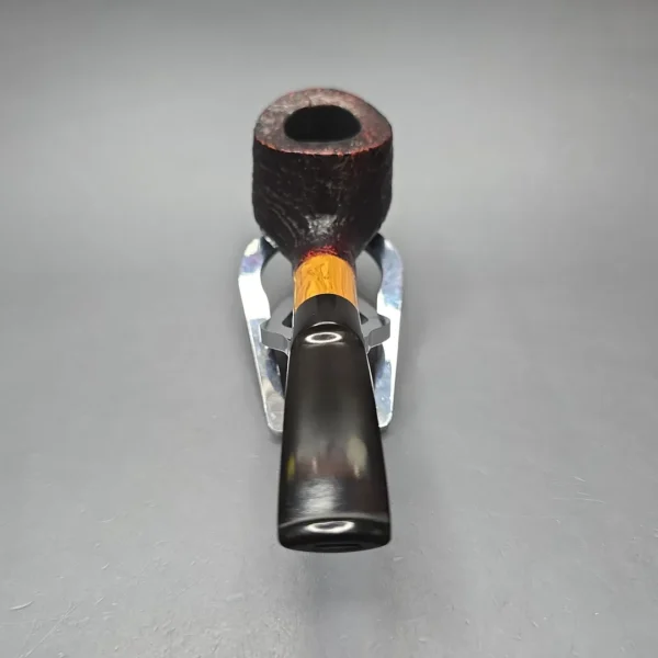 Stanwell (c.1980s) Buffalo 11 Sandblasted Pot Estate Briar Pipe, Danish Estates, 9mm - Image 8